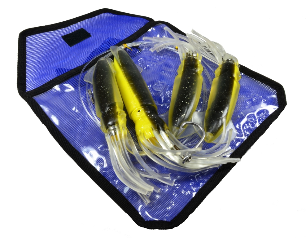 Almost Alive Lures Squid Daisy Chain with Stinger Hook AADCSQ-2