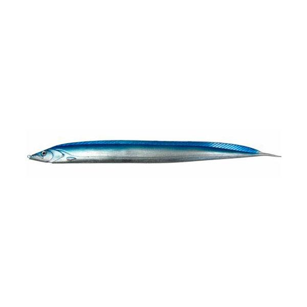 17.5" Ribbonfish Blue/Silver with Spring