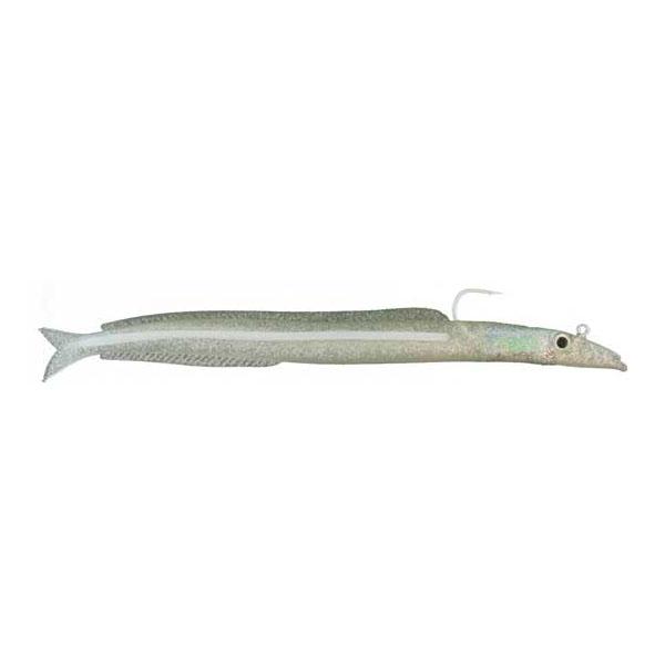 Sand Eel, 7.5" Inch, Silver Flaked with Hook, Almost Alive