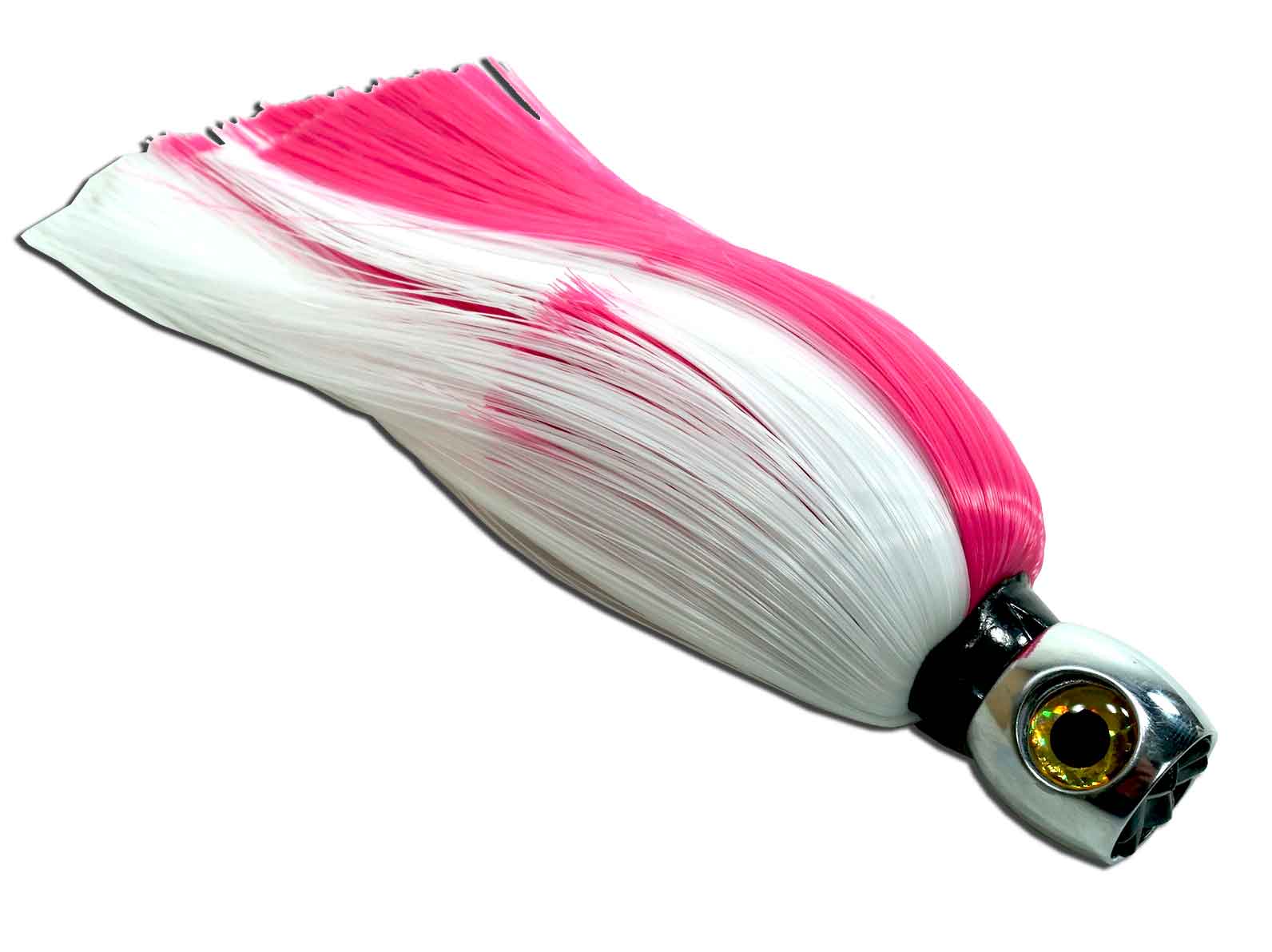 JET HEAD TROLLING LURE, 7.5 INCH, PINK/WHITE