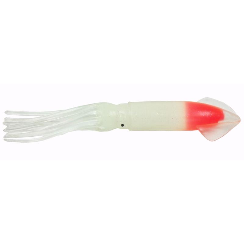 Squid, Full Body, 12 inch, Red, White