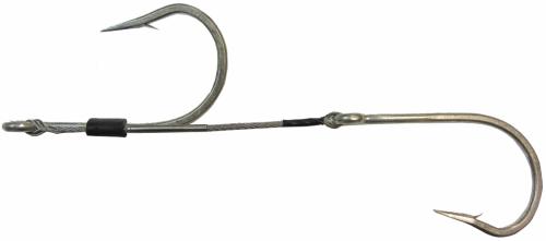 Eagle Claw Double Hook Set WM1020 Hooks 480lb SS Cable