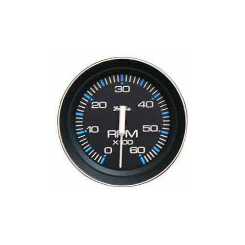 Tachometer Faria Marine 6000 RPM Coral TC9493 4 Inch Inboard Sterndrive