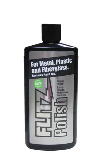 Polish Liquid Metal Plastic Fiberglass 7.6 oz Bottle Flitz LQ 04587