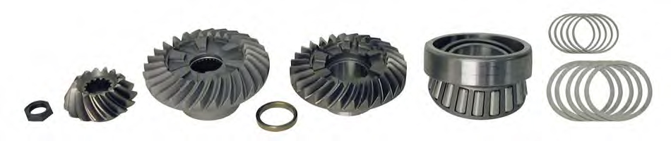 Complete Gear Set Lower Unit for Mercury Mariner 1.87 Ratio V6 43-44104A2
