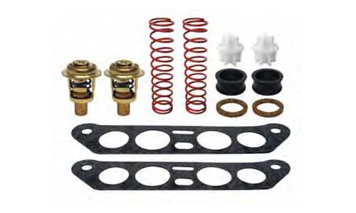 Thermostat Kit for Johnson Evinrude Outboard V4 Cross Flow Engines