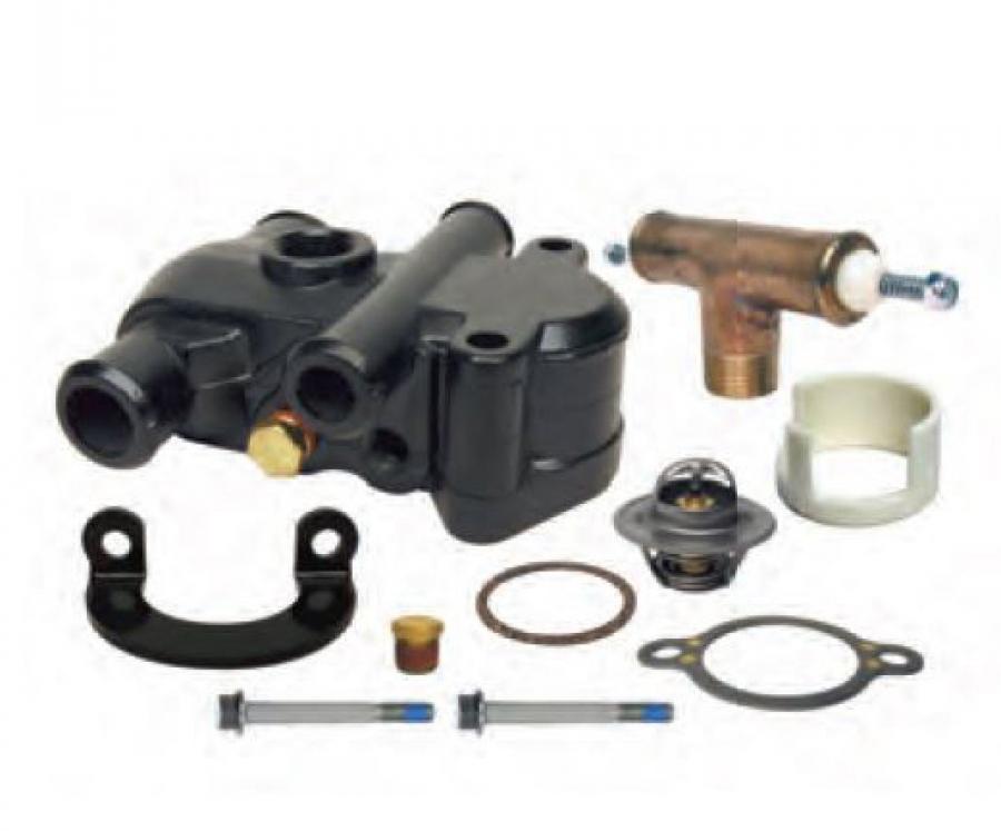 Thermostat Kit MCM 4.3/5.0/5.7/6.2L MPI (w/ Dry Joint Exhaust and 7 Point Drain System)