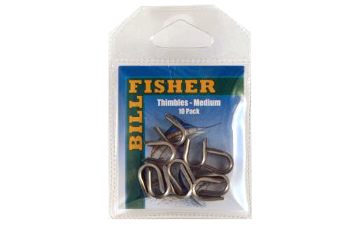 Billfisher SSTHM-10 Thimble Stnls Med 10Pk