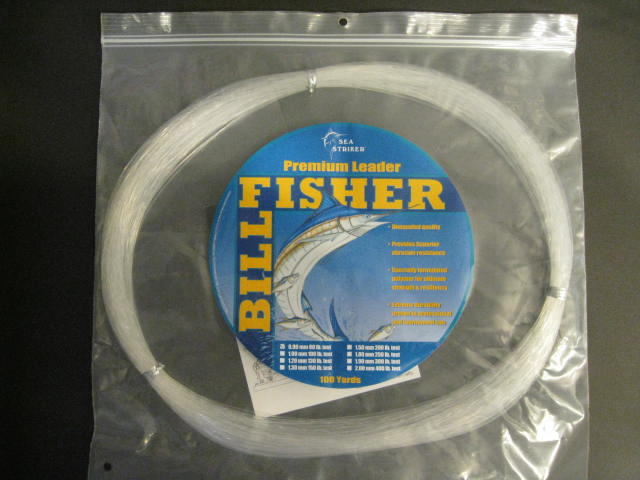 Billfisher 80Lb 100Yds Clear .90mm LC100-80 Mono Leader Coil