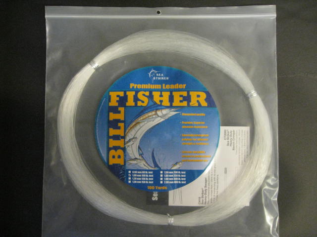 Billfisher 100Lb 100Yds Clear 1.00mm LC100-100 Mono Leader