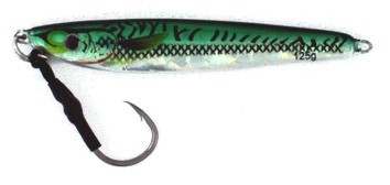 Vertical Jig Regulus Green/Silver 4.4 ounce - Almost Alive Lures