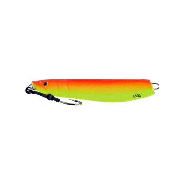 Vertical Jig Sarin Orange/Yellow 15.75 ounce - Almost Alive Lures