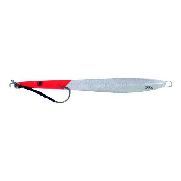 Vertical Jig Cursa Red/Silver Flash 10.5 ounce - Almost Alive Lures