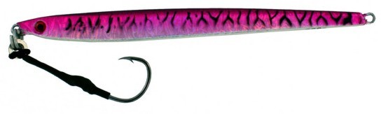 Vertical Jig Rana Pink/Striped Flash 7 ounce - Almost Alive Lures