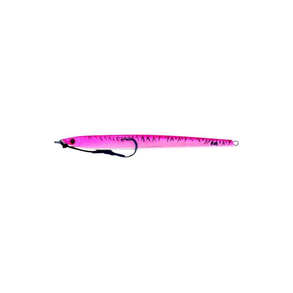 Vertical Jig Rana Pink/Striped Flash 15.75 ounce - Almost Alive Lures