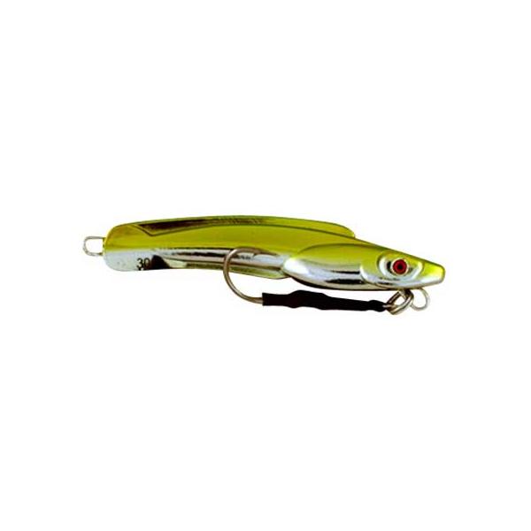 Vertical Jig Grumium Green/Flash 10.5 ounce - Almost Alive Lures