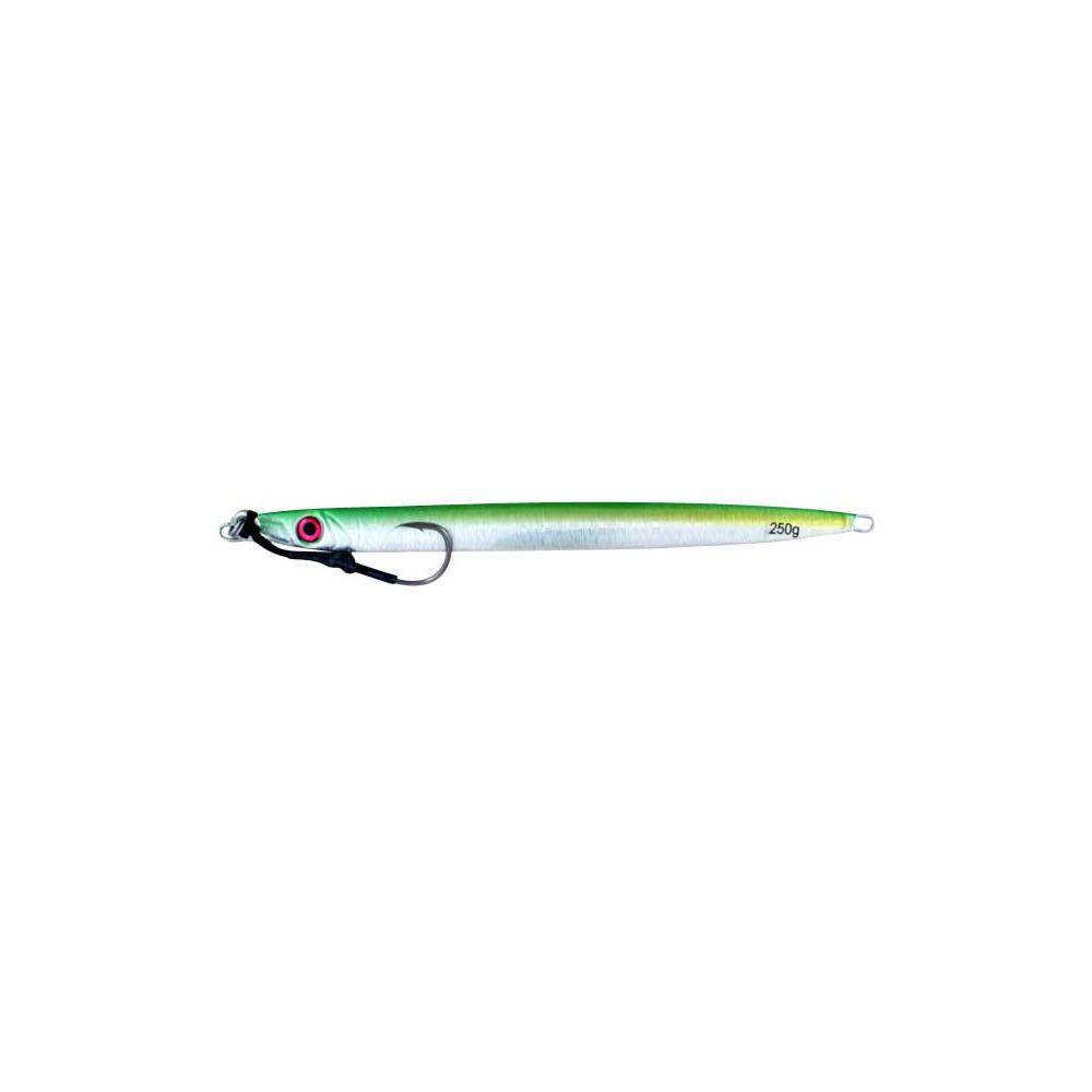 Vertical Jig Kajam Green/Silver Flash 8.75 ounce - Almost Alive Lures
