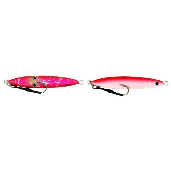 Vertical Jig Sinistra Hot Pink/White 5.25 ounce - Almost Alive Lures