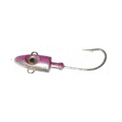 Jig Head Nihal Purple/Silver 3.5 ounce - Almost Alive Lures