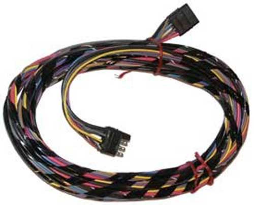 Wire Harness Square male to Square female 8 Pin 10 Feet Marine Color Coded