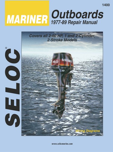 Repair Manual, Mariner Outboards 77-89 2-60 HP