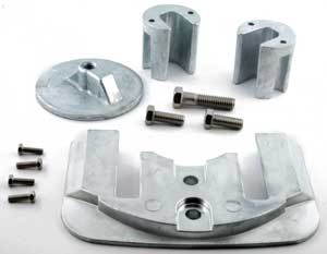 Anode Zinc Kit for Mercruiser Bravo 2 and 3 Outdrives With Hardware