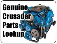 Crusader marine engine parts