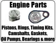 camshaft, piston, piston ring, main bearing set, crankshaft, connecting rod set, lifter, timing kit, oil pump