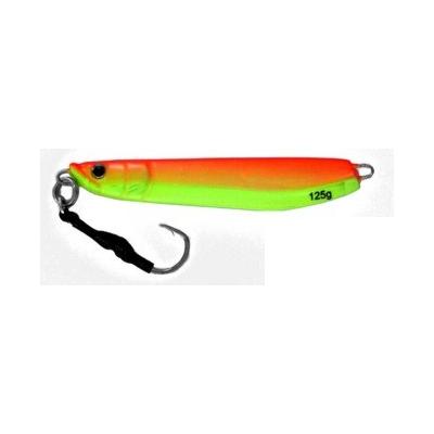 Vertical Jig Sarin Orange/Chartreuse 4.4 ounce - Almost Alive Lures