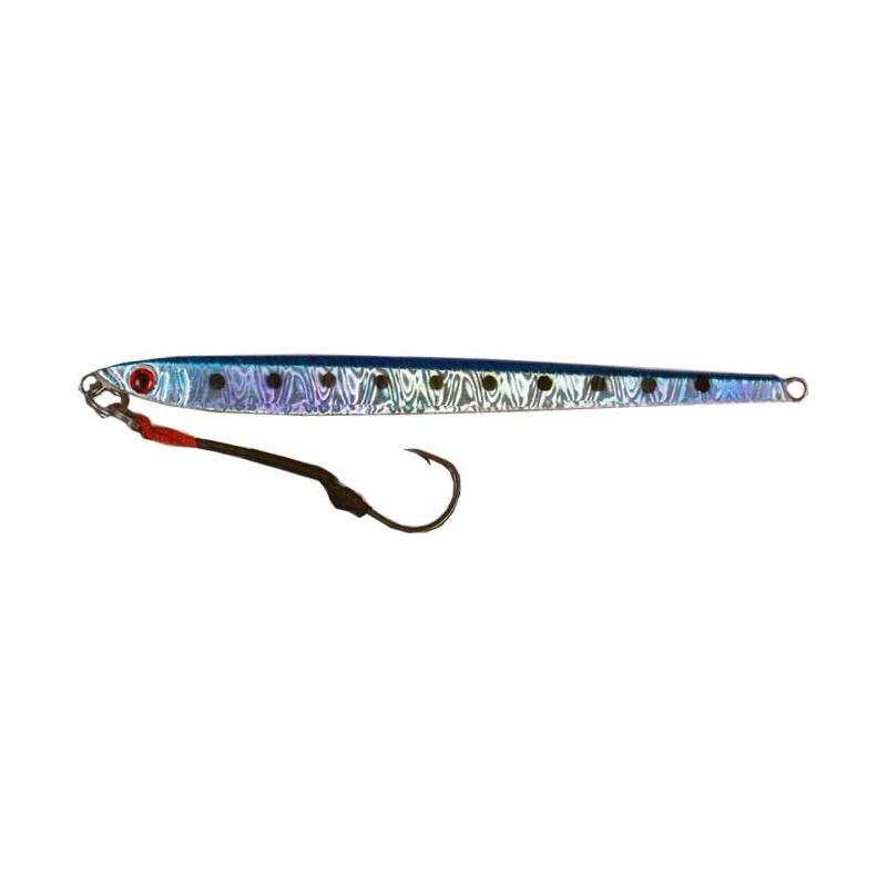 Vertical Jig Rana II Blue/Silver Flash 7 ounce - Almost Alive Lures