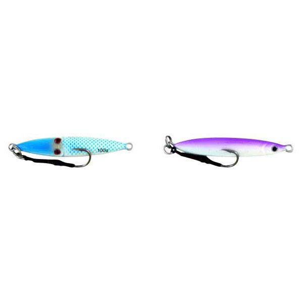 Vertical Jig Sinistra Blue/Purple 3.5 ounce - Almost Alive Lures