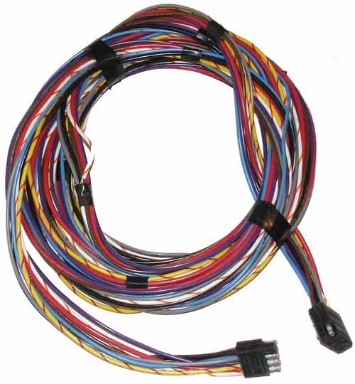 Wire Harness Square male to Square female 8 Pin 28 Feet Marine Color Coded