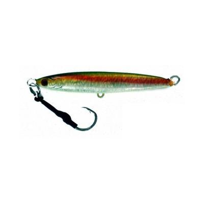 Vertical Jig Arm Green/Gold/Flash 3.5 ounce - Almost Alive Lures