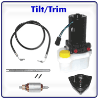 OMC Tilt-Trim motors, pumps, solenoids and parts