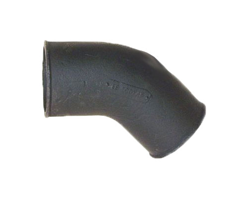 Exhaust Elbow Connection Angled 3 x 3 20 Degree Gray Iron