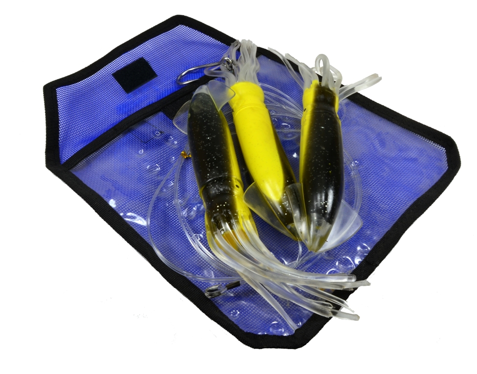 Almost Alive Lures Squid Daisy Chain with Stinger Hook AADCSQ-1