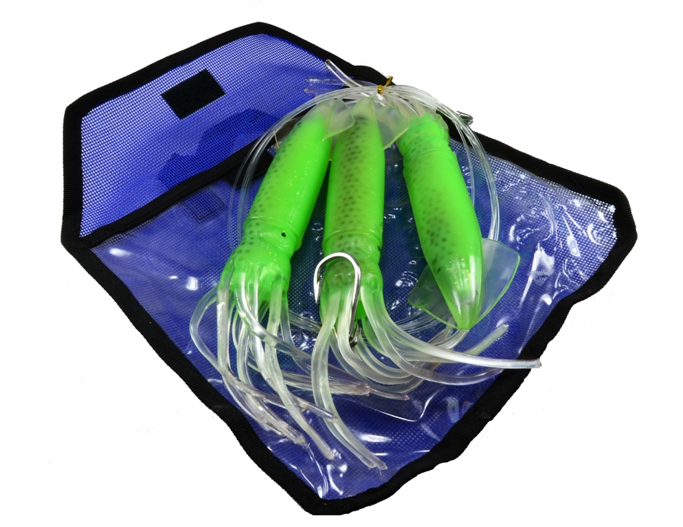 Almost Alive Lures Squid Daisy Chain with Stinger Hook AADCSQ-13