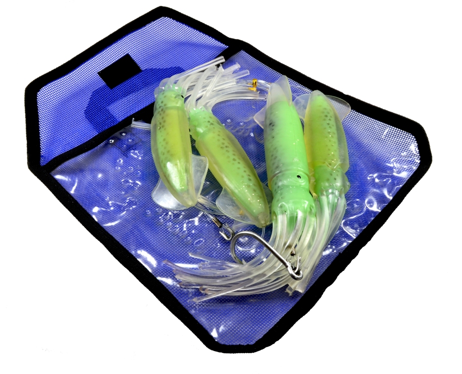 Almost Alive Lures Squid Daisy Chain with Stinger Hook AADCSQ-23