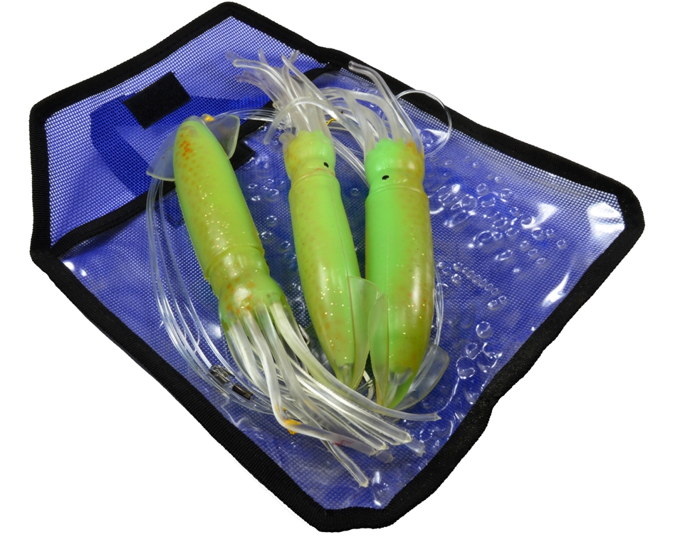 Almost Alive Lures Squid Daisy Chain with Stinger Hook AADCSQ-25