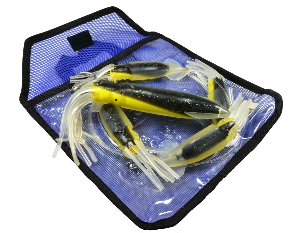 Almost Alive Lures Squid Daisy Chain with Stinger Hook AADCSQ-3