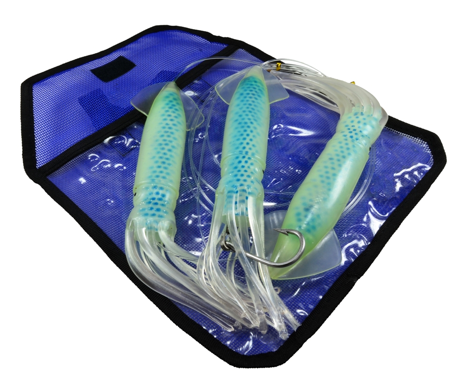 Almost Alive Lures Squid Daisy Chain with Stinger Hook AADCSQ-7