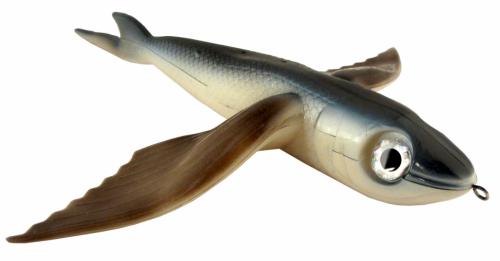 Flying Fish with Rigging Spring Natural 10" - Almost Alive Lures