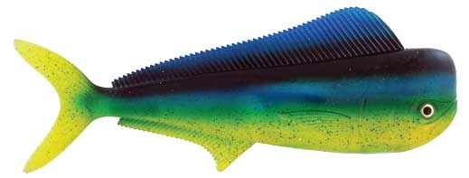 Artificial Mahi 8" Blue/Green/Yellow 2 Pack - Almost Alive Lures