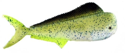 Artificial Mahi 8" Light Green/Yellow 2 Pack - Almost Alive Lures