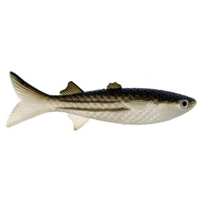 Artificial Mullet 8" Striped 2 Pack - Almost Alive Lures