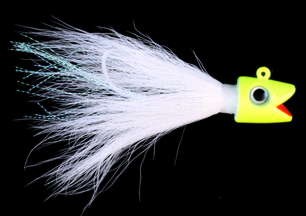 Smiley Buck Tail 6 Inch 4 oz Chartreuse