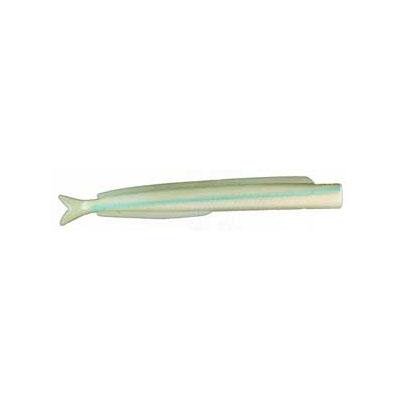 Sand Eel Lure Tail, Natural Striped, 4 inch, 5g (Small) 3-Pack