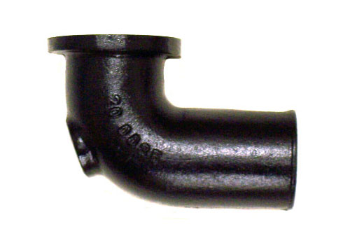 Elbow Exhaust Connector 2.5 Inch Hose Barr 20-0035