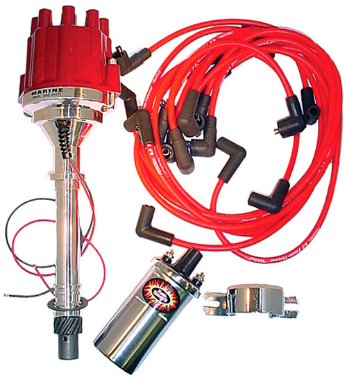 Electronic Ignition Conversion Kit for 8-Cylinder Mallory Marine Distributors