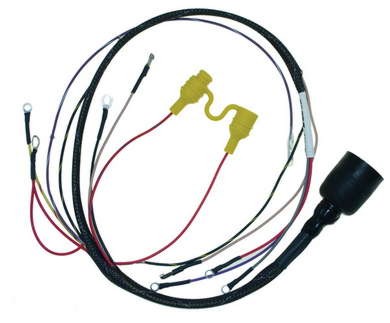 Wire Harness Internal Engine Johnson Evinrude Outboard 78 ... hp power jack wiring diagram 